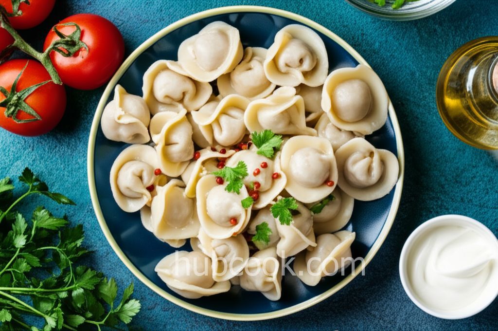 Beef and Pork Pelmeni (Russian Dumplings)