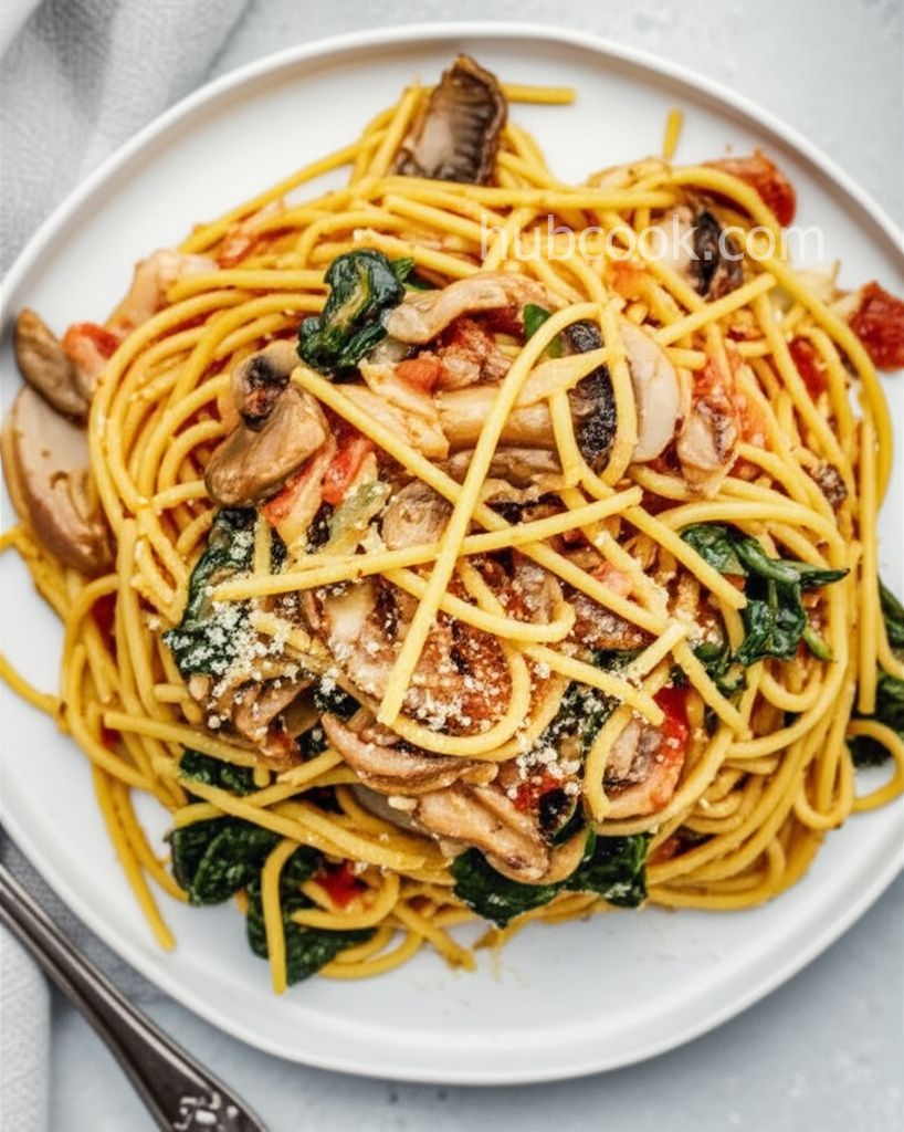 Instant Pot® Creamy Chicken and Vegetable Pasta