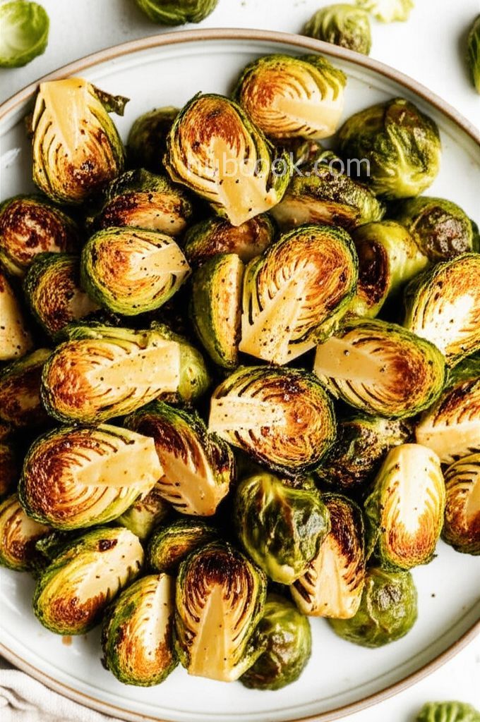 Miso Roasted Brussels Sprouts