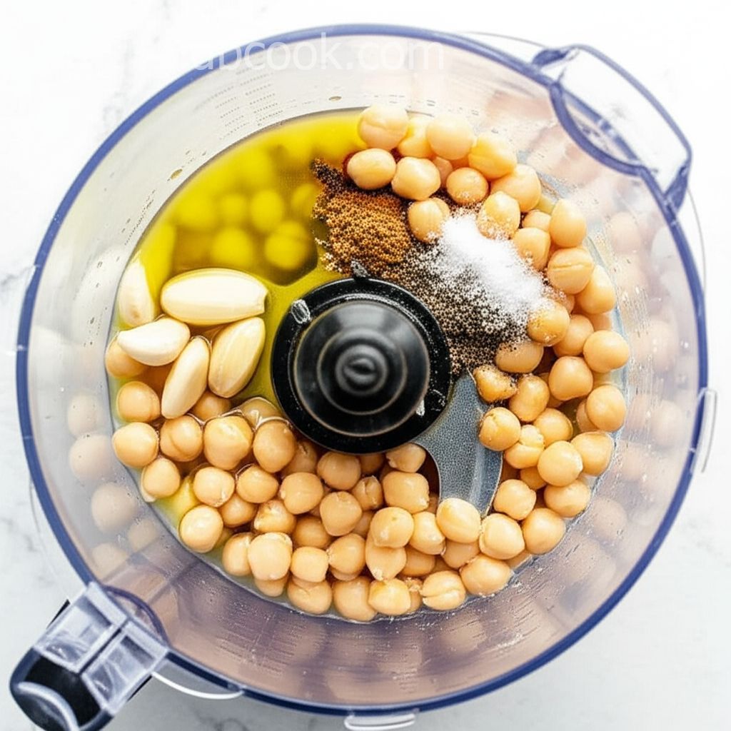 Chickweed Hummus ("Chummus")