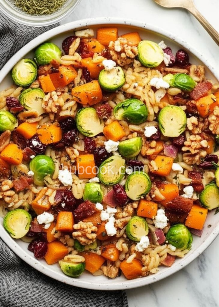 Fall Harvest Orzo Pasta Salad