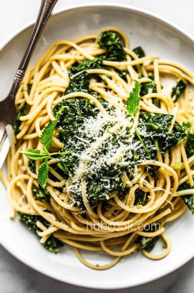 Pasta with Stinging Nettles