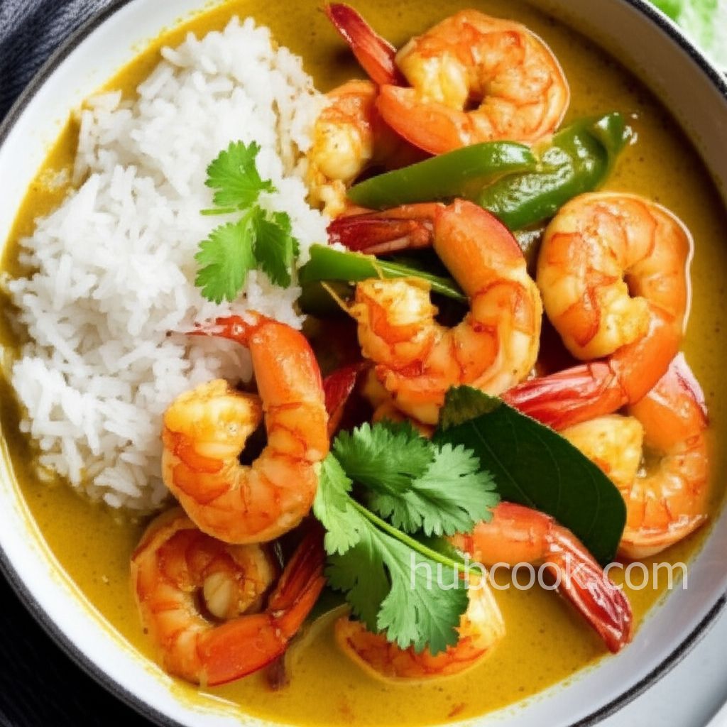 Thai Coconut Curry with Shrimp